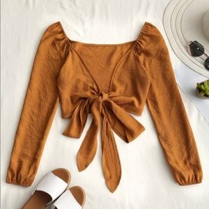Zaful Crop shirt